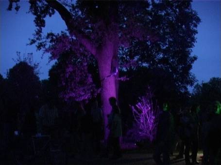 Krefeld : Burg- und Park Linn im Rahmen der Illumina 2002